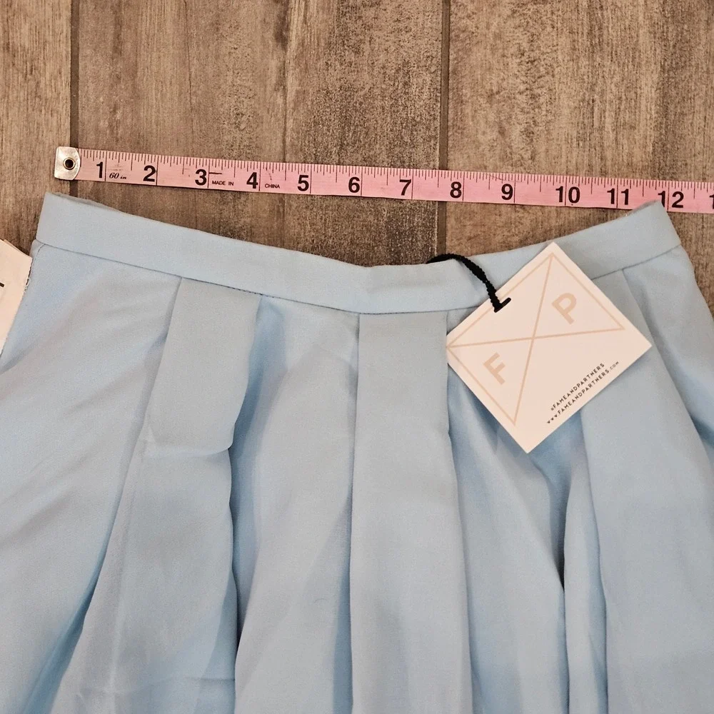 Fame and Partners The Maristel Two Piece Strapless Maxi Gown Set Size 4 NEW Blue - Picture 9 of 15